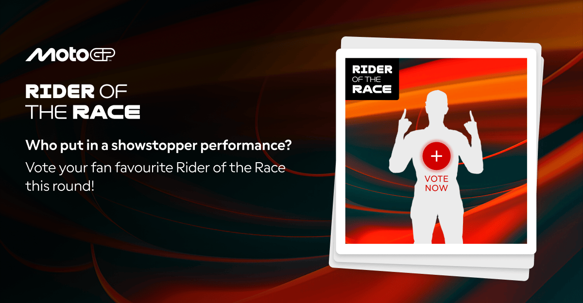 MotoGP™ Rider of the Race